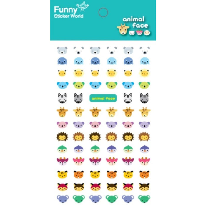 Sticker - Animal Face 2