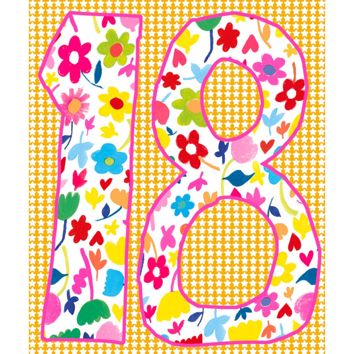 Greeting Card -  Ps Hunky Dory Age 18 Female