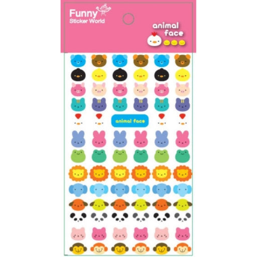 Sticker - Animal Face 1