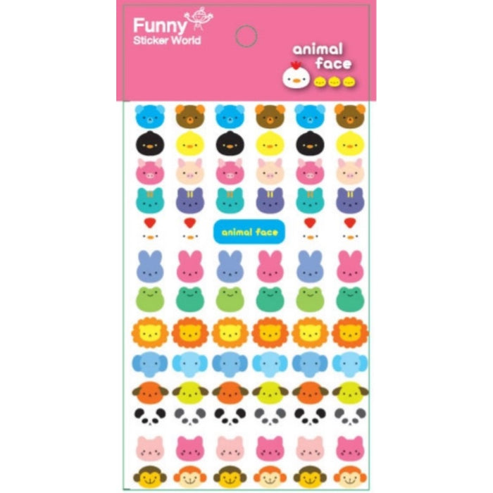 Sticker - Animal Face 1