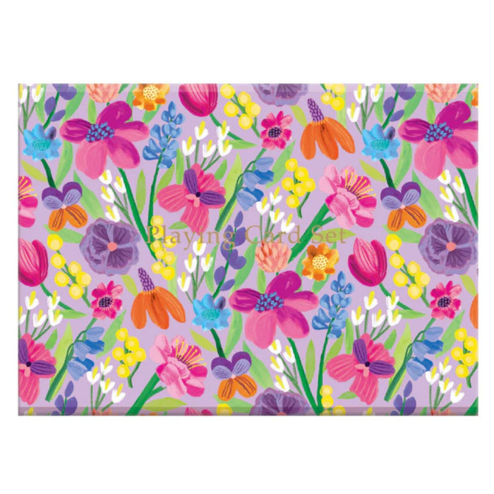 Playing Cards Floral Supernova