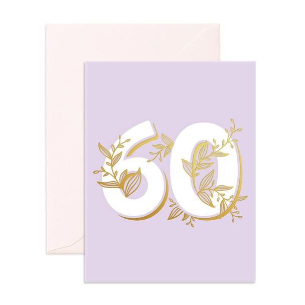 Fox & Fallow Greeting Card - No. 60 Floral